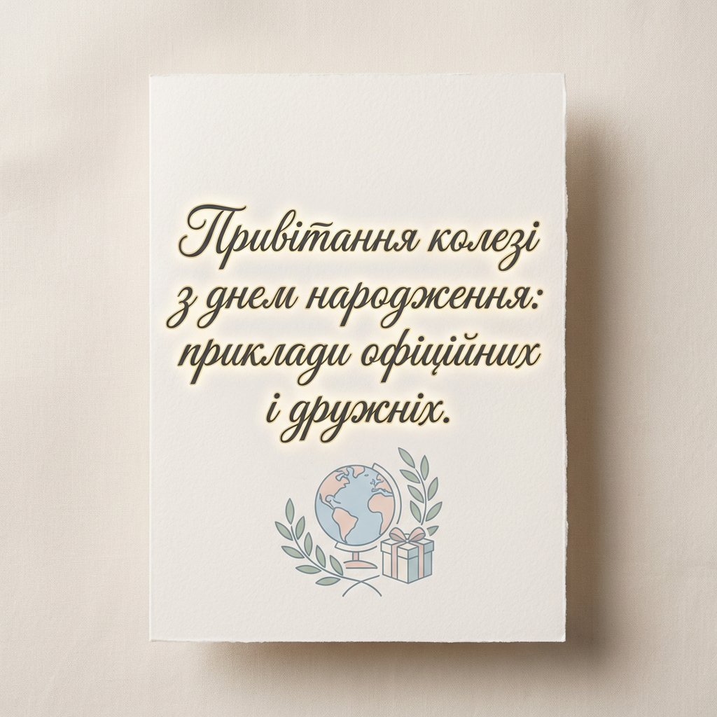 Поздравления коллеге с днем рождения: примеры официальных и дружеских поздравлений