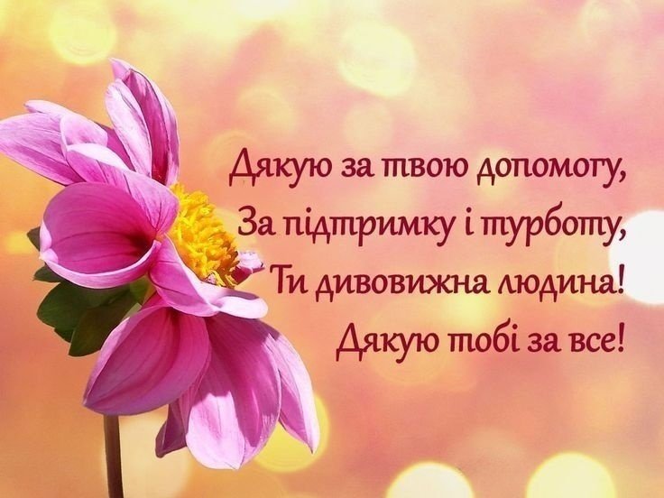 Подяка колегам за спільну роботу та підтримку