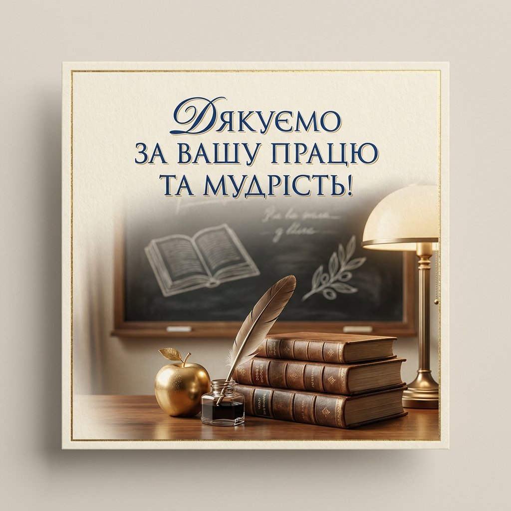 Подяка вчителю за роботу — щирі слова від учнів