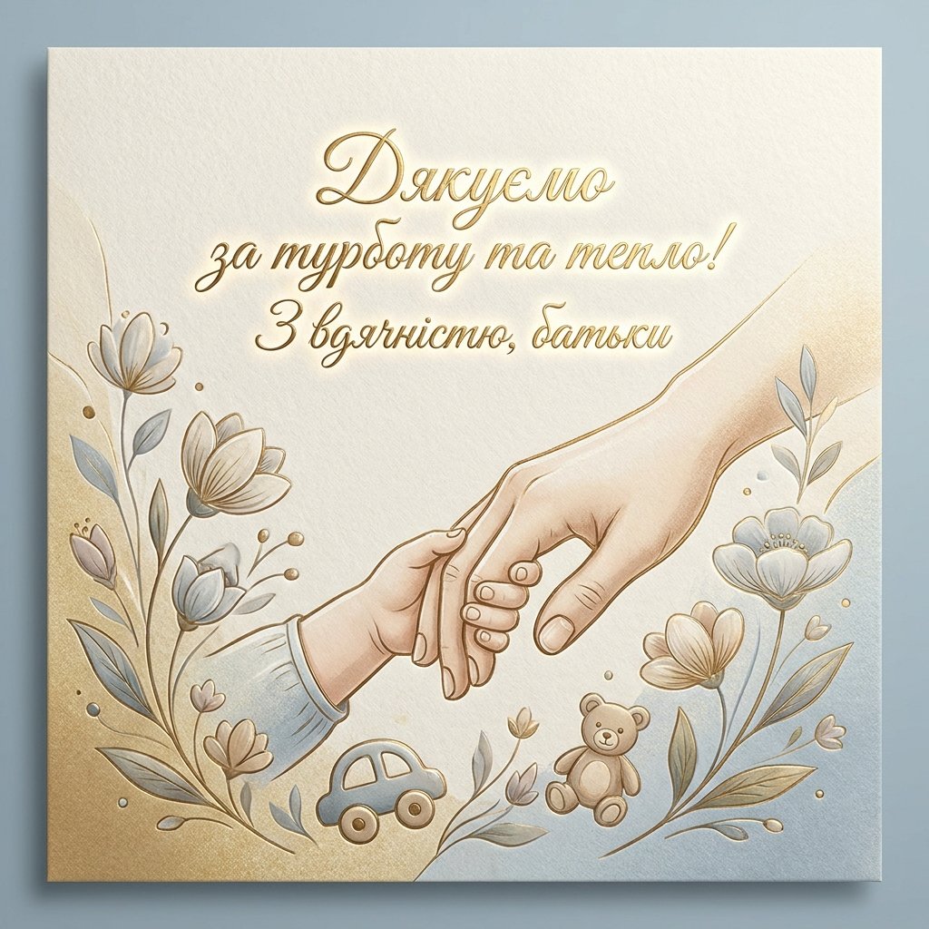Благодарность воспитателю детского сада от родителей