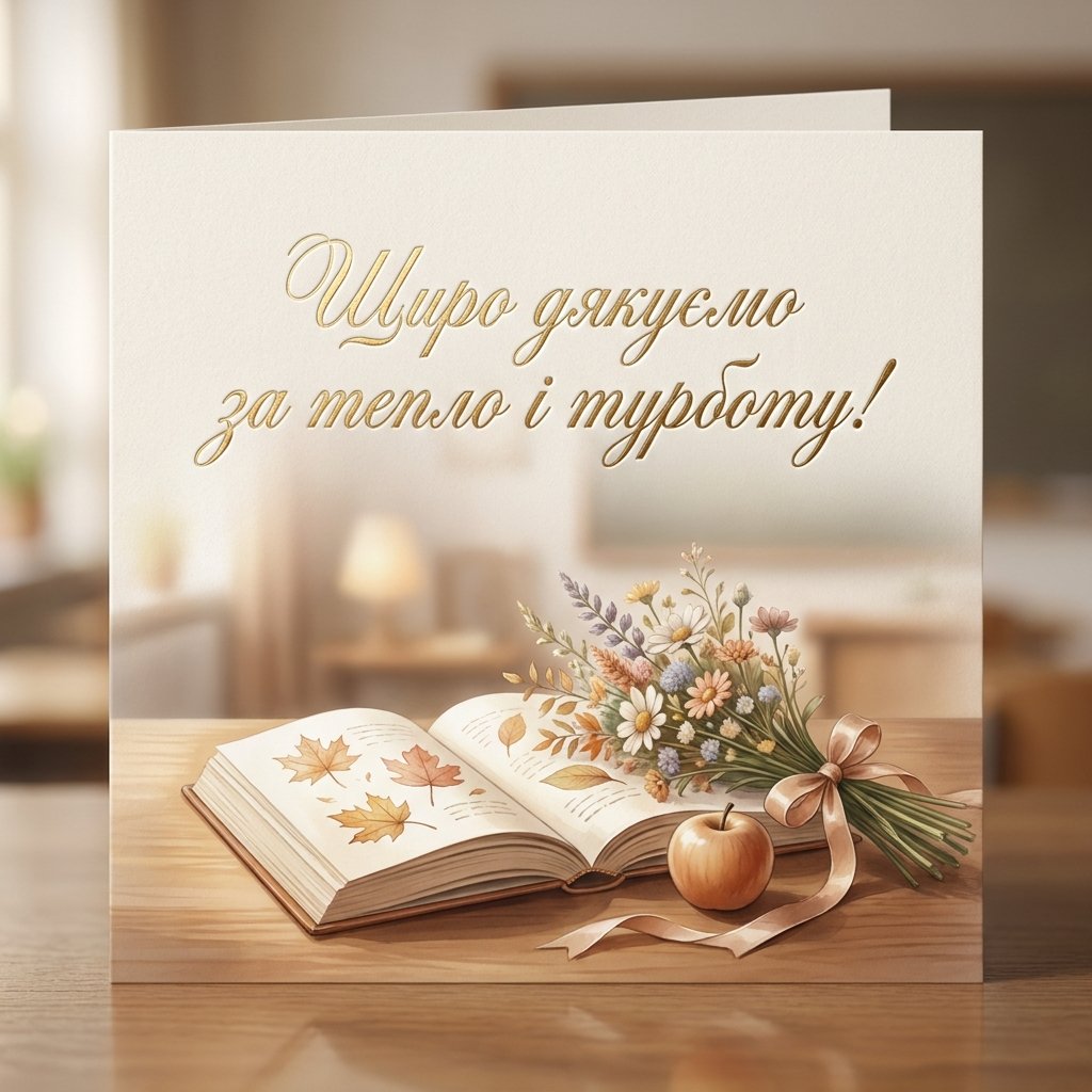 Благодарность воспитателю детского сада от родителей