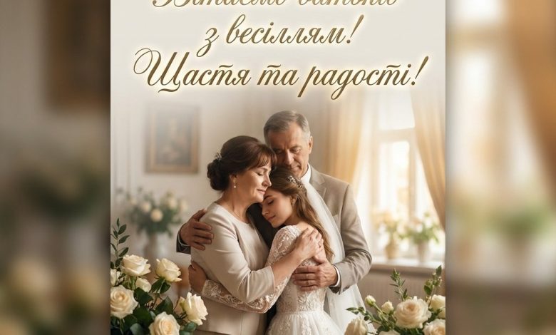Поздравление родителей невесты на свадьбу на свадьбу