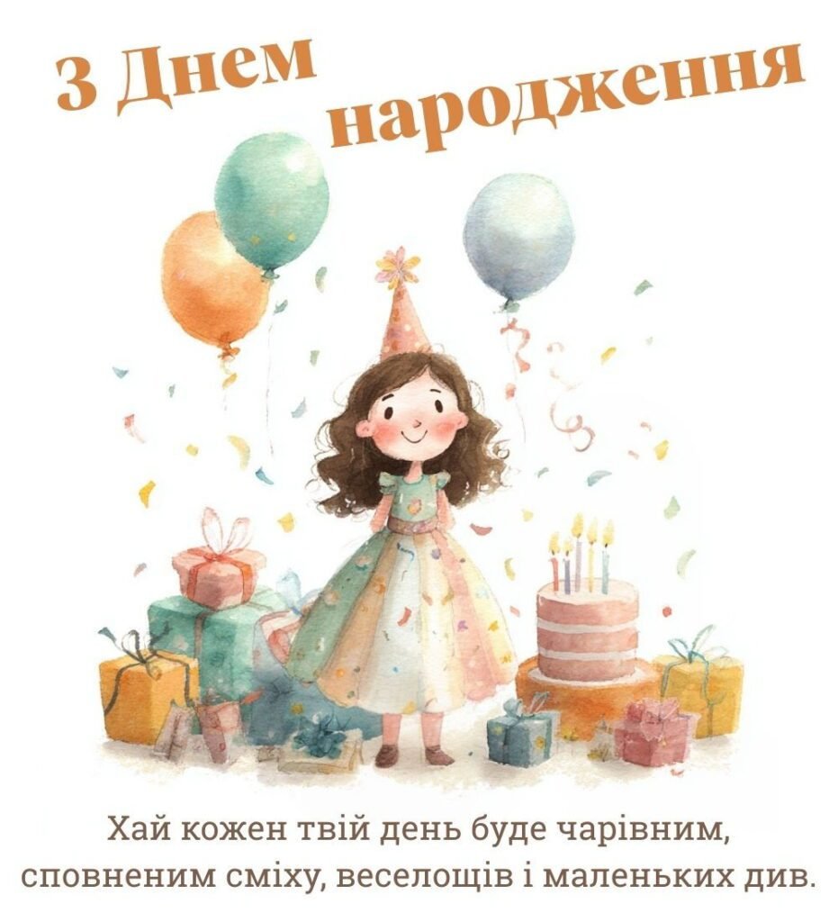 Поздравления ребенку на день рождения - нежные и искренние слова