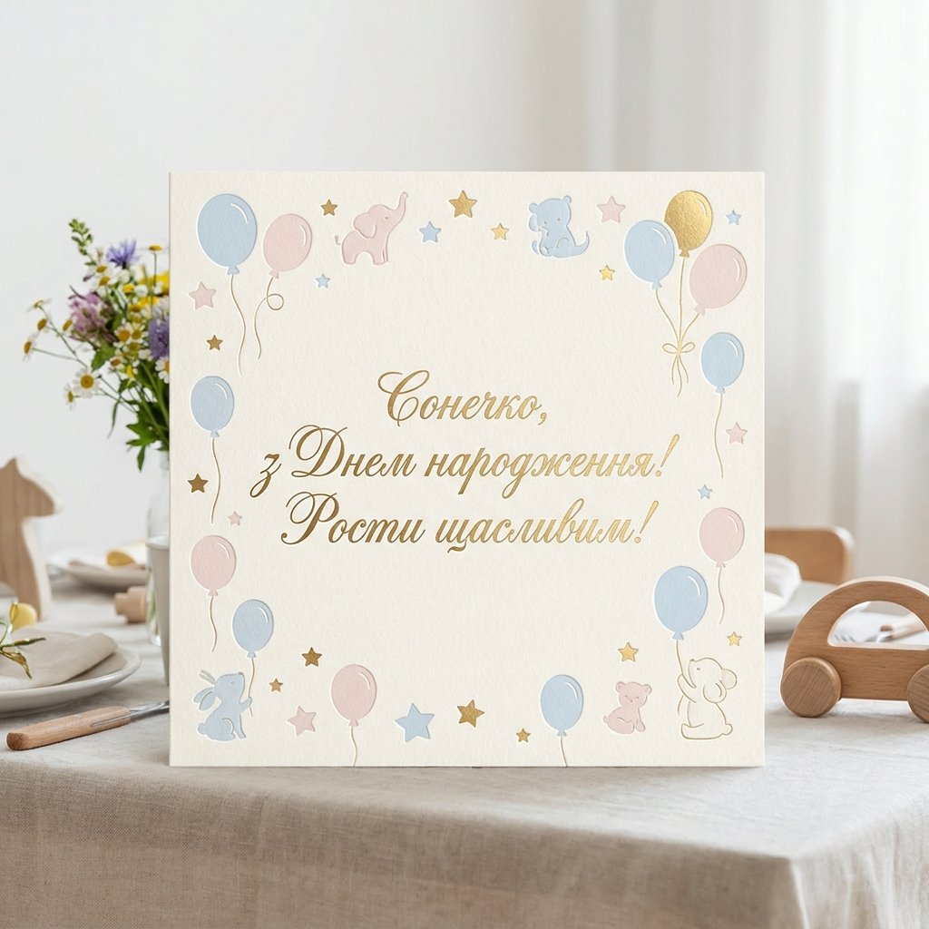 Поздравления ребенку на день рождения - нежные и искренние слова