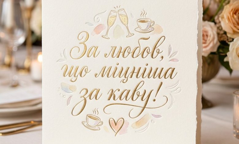 Смішні тoсти на весілля — жартівливі привітання