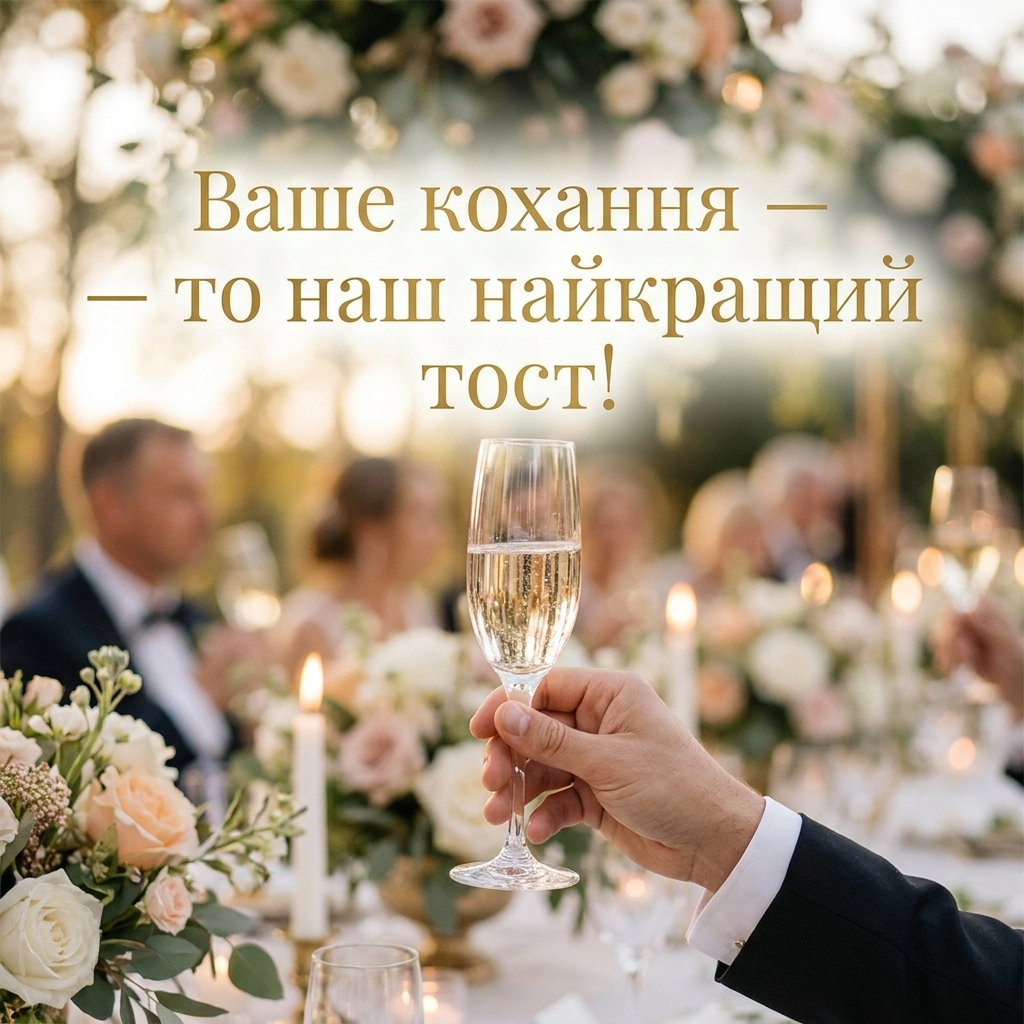 Тост от свидетеля на свадьбе: примеры и советы: примеры и советы