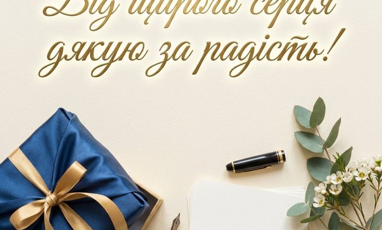 Як написати подяку за подарунок — приклади і поради
